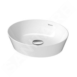 Duravit Cape Cod - Lavabo 400x360 mm, DuraCeram, WonderGliss, blanc 23284000001