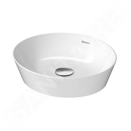 Duravit Cape Cod - Lavabo 400x360 mm, DuraCeram, WonderGliss, blanc 23284000001