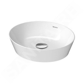 Duravit Cape Cod - Lavabo 400x360 mm, DuraCeram, WonderGliss, blanc mat 23284032001