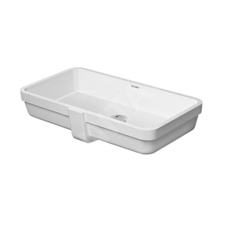 Duravit Vero Air - Lavabo à encastrer 635x345 mm, avec trop-plein, sans trou pour robinetterie, blanc 0384600000 Duravit Vero Air - Lavabo à encastrer 635x345 mm, avec trop-plein, sans trou pour robinetterie, blanc 0384600000