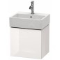 Duravit Vero Air - Lave-mains 450x350 mm, avec trop-plein, trou pour robinetterie, WonderGliss, blanc 07244500001