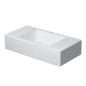 Duravit Vero Air - Lave-mains 500x250 mm, sans trop-plein, sans trou pour robinetterie, WonderGliss, blanc 07245000001