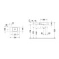 Duravit Vero Air - Lave-mains 500x250 mm, sans trop-plein, sans trou pour robinetterie, WonderGliss, blanc 07245000001