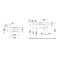 Duravit Vero Air - Lave-mains 500x250 mm, sans trop-plein, trou pour robinetterie à droite, blanc 0724500008