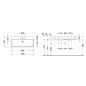 Duravit Vero Air - Meuble-lavabo 1000x470 mm, avec trop-plein, avec trou pour robinetterie, WonderGliss, blanc 23501000271 Duravit Vero Air - Meuble-lavabo 1000x470 mm, avec trop-plein, avec trou pour robinetterie, WonderGliss, blanc 23501000271