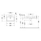 Duravit Vero Air - Meuble lavabo 600x470 mm, sans trop-plein, avec 1 trou pour robinetterie, blanc 2350600071 Duravit Vero Air - Meuble lavabo 600x470 mm, sans trop-plein, avec 1 trou pour robinetterie, blanc 2350600071