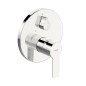 Hansa Ligna - Mitigeur de baignoire encastré, avec inverseur pour 2 sorties, chrome 83859503