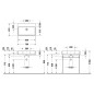 Duravit Vero Air - Lavabo 700x470 mm, avec trop-plein, sans trou de robinetterie, blanc 2350700060 Duravit Vero Air - Lavabo 700x470 mm, avec trop-plein, sans trou de robinetterie, blanc 2350700060