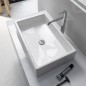 Duravit Vero Air - Vasque 500x380 mm, sans trop-plein, sans trou de robinetterie, WonderGliss, blanc 23515000001 Duravit Vero Air - Vasque 500x380 mm, sans trop-plein, sans trou de robinetterie, WonderGliss, blanc 23515000001