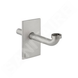 Geberit Accessoires - Kit de finition de lavabo avec un piège à odeurs sous le plâtre, chrome 115.416.21.1