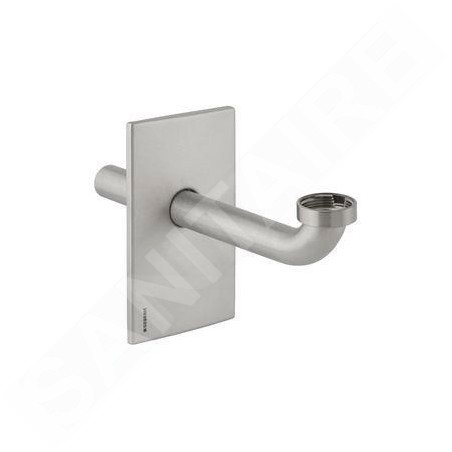Geberit Accessoires - Kit de finition de lavabo avec un piège à odeurs sous le plâtre, chrome 115.416.21.1