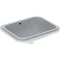 Geberit VariForm - Vasque à encastrer 530x450 mm, avec trop-plein, blanc 500.760.01.2 Geberit VariForm - Vasque à encastrer 530x450 mm, avec trop-plein, blanc 500.760.01.2
