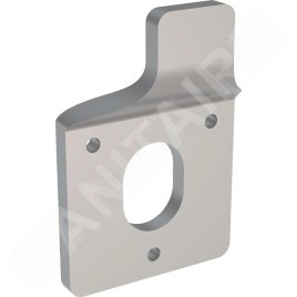 Geberit Accessoires - Éclisse de fixation pour lavabo 554005000