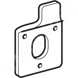 Geberit Accessoires - Éclisse de fixation pour lavabo 554005000