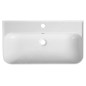 Sapho Isvea - Lavabo Sistema U, 700x380 mm, avec 1 trou pour robinetterie, blanc 10PL53070