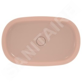 Ideal Standard Ipalyss - Lavabo à poser, 600x380 mm, sans trop-plein, Nude E1396V7
