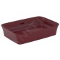 Ideal Standard Ipalyss - Lavabo à poser, 550x380 mm, avec trop-plein, Pomegranate E2078V6 Ideal Standard Ipalyss - Lavabo à poser, 550x380 mm, avec trop-plein, Pomegranate E2078V6