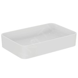 Ideal Standard Conca Ceram - Lavabo à poser 600x40 mm, sans trop-plein, blanc T369801