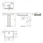 Ideal Standard Conca Ceram - Lavabo à poser 600x40 mm, sans trop-plein, blanc T369801 Ideal Standard Conca Ceram - Lavabo à poser 600x40 mm, sans trop-plein, blanc T369801