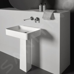 Ideal Standard Conca Ceram - Lavabo à poser 600x40 mm, sans trop-plein, blanc T369801