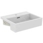 Ideal Standard Extra - Lavabo semi-encastré, 500x420 mm, avec trop-plein, trou pour robinet, blanc T373501 Ideal Standard Extra - Lavabo semi-encastré, 500x420 mm, avec trop-plein, trou pour robinet, blanc T373501