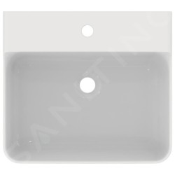 Ideal Standard Conca Ceram - Lavabo 500x450 mm, sans trop-plein, trou pour robinet, blanc T378501