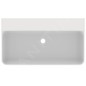 Ideal Standard Conca Ceram - Lavabo 800x450 mm, sans trop-plein, sans trou pour robinet, blanc T379701