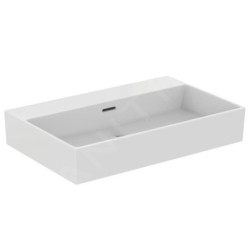 Ideal Standard Extra - Lavabo 700x450 mm, avec trop-plein, sans trou pour robinet, blanc T389301