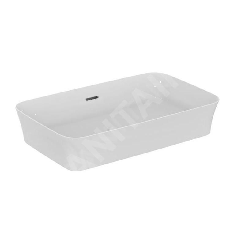 Ideal Standard Ipalyss - Vasque, 550x380 mm, avec trop-plein, Ideal Plus, blanc E2078MA Ideal Standard Ipalyss - Vasque, 550x380 mm, avec trop-plein, Ideal Plus, blanc E2078MA