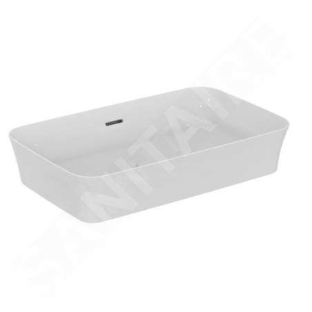 Ideal Standard Ipalyss - Vasque, 550x380 mm, avec trop-plein, Ideal Plus, blanc E2078MA