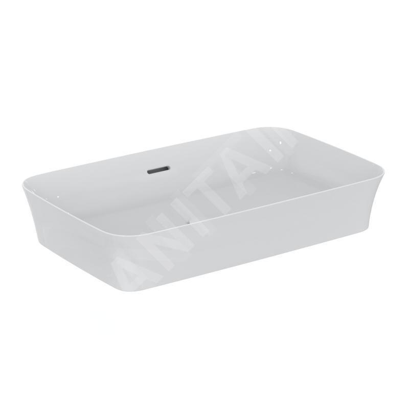 Ideal Standard Ipalyss - Vasque, 650x400 mm, avec trop-plein, Ideal Plus, blanc E1887MA Ideal Standard Ipalyss - Vasque, 650x400 mm, avec trop-plein, Ideal Plus, blanc E1887MA