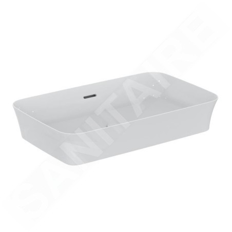 Ideal Standard Ipalyss - Vasque, 650x400 mm, avec trop-plein, Ideal Plus, blanc E1887MA