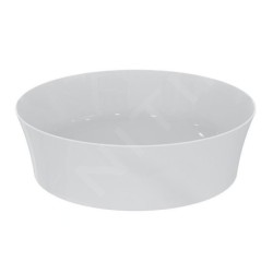 Ideal Standard Ipalyss - Vasque, diamètre 400 mm, sans trop-plein, blanc E139801