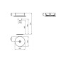 Ideal Standard Ipalyss - Vasque, diamètre 400 mm, sans trop-plein, blanc E139801 Ideal Standard Ipalyss - Vasque, diamètre 400 mm, sans trop-plein, blanc E139801