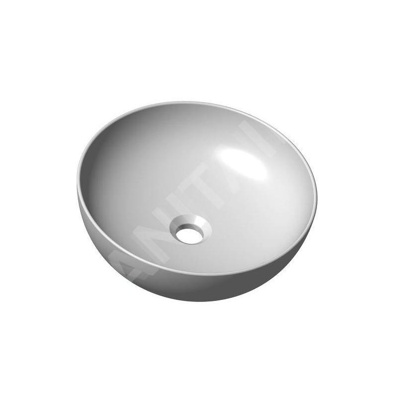 Ravak UNI - Vasque, diamètre 400 mm, sans trop-plein, blanc XJX01140003 Ravak UNI - Vasque, diamètre 400 mm, sans trop-plein, blanc XJX01140003