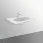 Ideal Standard Tesi - Lavabo 625x450 mm, avec trop-plein, un trou pour mitigeur, blanc mat T3510V1 Ideal Standard Tesi - Lavabo 625x450 mm, avec trop-plein, un trou pour mitigeur, blanc mat T3510V1
