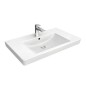 Villeroy & Boch Subway 2.0 - Lavabo 800x470 mm, avec trop-plein, trou de robinetterie, CeramicPlus, blanc alpin 71758GR1 Villeroy & Boch Subway 2.0 - Lavabo 800x470 mm, avec trop-plein, trou de robinetterie, CeramicPlus, blanc alpin 71758GR1