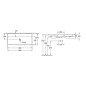 Villeroy & Boch Collaro - Meuble lavabo 1000x470 mm, sans trop-plein, sans trou de robinetterie, CeramicPlus, Stone White Villeroy & Boch Collaro - Meuble lavabo 1000x470 mm, sans trop-plein, sans trou de robinetterie, CeramicPlus, Stone White