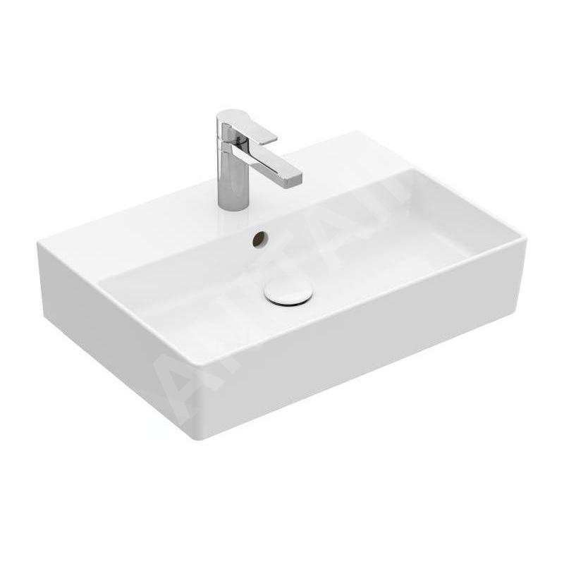 Villeroy & Boch Memento 2.0 - Meuble lavabo 600x420 mm, avec trop-plein, trou de robinetterie, blanc alpin 4A226G01 Villeroy & Boch Memento 2.0 - Meuble lavabo 600x420 mm, avec trop-plein, trou de robinetterie, blanc alpin 4A226G01