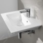 Villeroy & Boch Venticello - Lave-mains 500x420 mm, avec trop-plein, avec 1 trou de robinetterie, blanc alpin 41245001