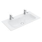 Villeroy & Boch Finion - Lavabo sans trop-plein, 1200x500 mm, avec CeramicPlus, blanc alpin 4164C1R1 Villeroy & Boch Finion - Lavabo sans trop-plein, 1200x500 mm, avec CeramicPlus, blanc alpin 4164C1R1