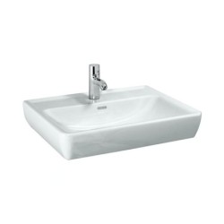Laufen Pro - Lavabo, 650x480 mm, 1 trou pour robinetterie, blanc H8189530001041