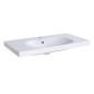Geberit Acanto - Lavabo 900x482 mm, avec 1 trou, avec trop-plein, avec KeraTect, blanc 500.623.01.8 Geberit Acanto - Lavabo 900x482 mm, avec 1 trou, avec trop-plein, avec KeraTect, blanc 500.623.01.8