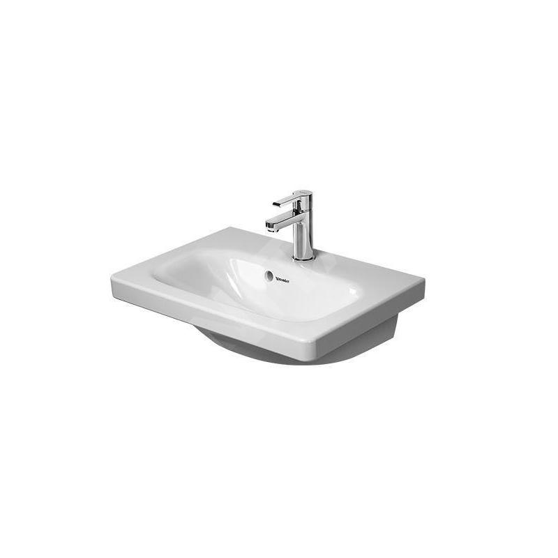 Duravit DuraStyle - Lavabo Compact, 550x400 mm, avec un trou pour robinet, avec WonderGliss, blanc alpin 23375500001 Duravit DuraStyle - Lavabo Compact, 550x400 mm, avec un trou pour robinet, avec WonderGliss, blanc alpin 23375500001