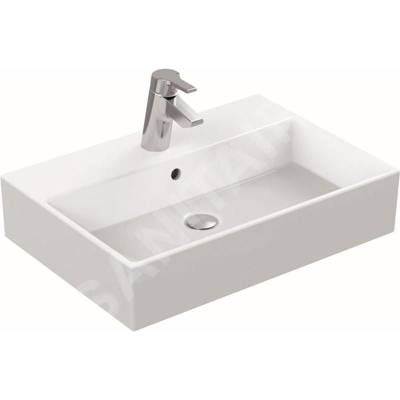 Ideal Standard Strada - Lavabo 600x420x145 mm, 1 ouverture pour mitigeur, blanc K078101 Ideal Standard Strada - Lavabo 600x420x145 mm, 1 ouverture pour mitigeur, blanc K078101