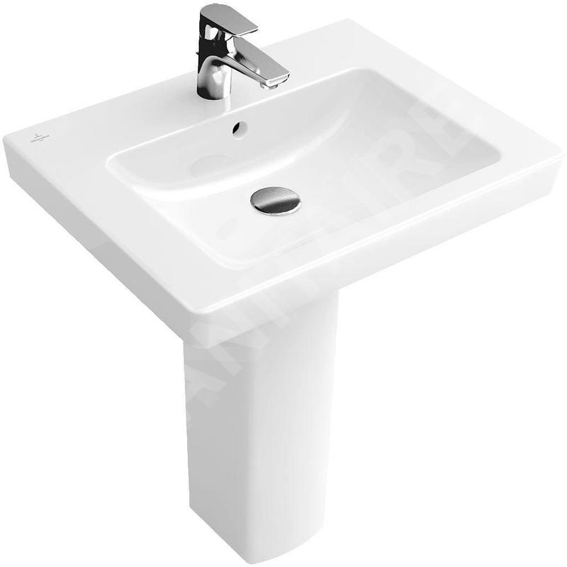 Villeroy & Boch Subway 2.0 - Lavabo avec trop-plein, 550x440 mm, blanc alpin 71135501 Villeroy & Boch Subway 2.0 - Lavabo avec trop-plein, 550x440 mm, blanc alpin 71135501