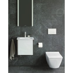 Duravit Viu - Lave-mains 450x320 mm, avec un trou pour robinet, blanc alpin 0733450041