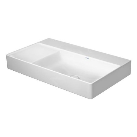 Duravit DuraSquare - Meuble-lavabo 800x470 mm, droite, DuraCeram, blanc alpin 2349800079