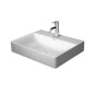 Duravit DuraSquare - Meuble-lavabo 600x470 mm, avec un trou pour robinet, DuraCeram, avec WonderGliss, blanc alpin 23536000711 Duravit DuraSquare - Meuble-lavabo 600x470 mm, avec un trou pour robinet, DuraCeram, avec WonderGliss, blanc alpin 23536000711
