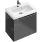 Villeroy & Boch Subway 2.0 - Meuble lave-mains 500x400 mm, avec trop-plein et trou pour robinetterie, blanc 7315F001